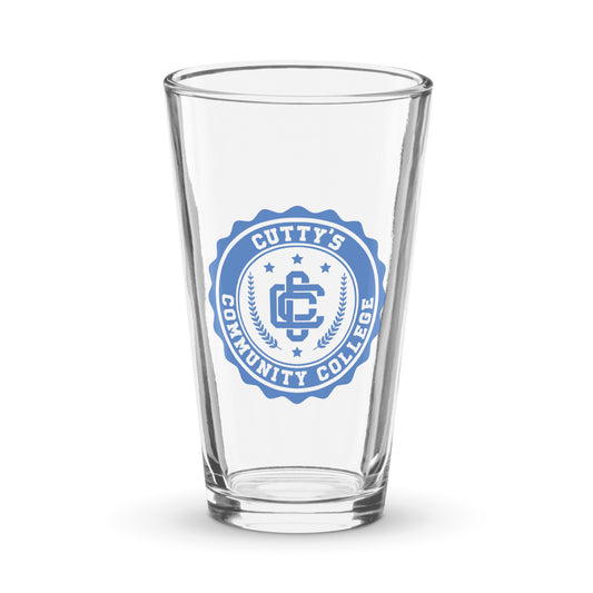 Cutty's Community College Pint Glass