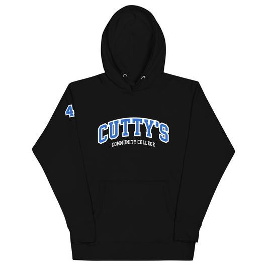 Cutty's Community College Hoodie Blue